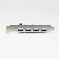 thumbnail image 4 of 4-Port USB3.0 Expansion Card, PCIe to USB3.0 Adapter for Desktop, Fast Transfer Speed and Stable Performance, Compact Design for Office/Home Use, 4 of 8