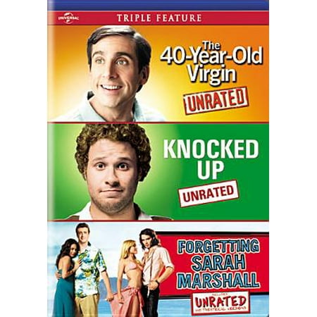 40 YEAR OLD VIRGIN/KNOCKED UP/FORGETTING SARAH MARSHALL(DVD-NLA (Best Shows For 6 Year Olds)