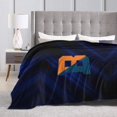 thumbnail image 4 of Bucknell University Fleece Blanket, Very Soft Microfiber Flannel Blanket for Couch Warm and Cozy for All Seasons, 4 of 8
