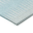 thumbnail image 5 of 5' X 8' Sky Blue And Gray Striped Washable Indoor Outdoor Area Rug, 5 of 5