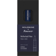 Moleksine Kaweco Roller Pen, Blue, Medium Point (0.7 MM), Black Ink