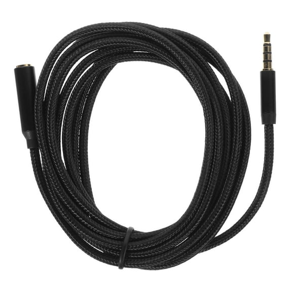 Hemoton Headphone Extension Cable 2-meter Aux Extender 3.5mm Male To Female Cable Cord