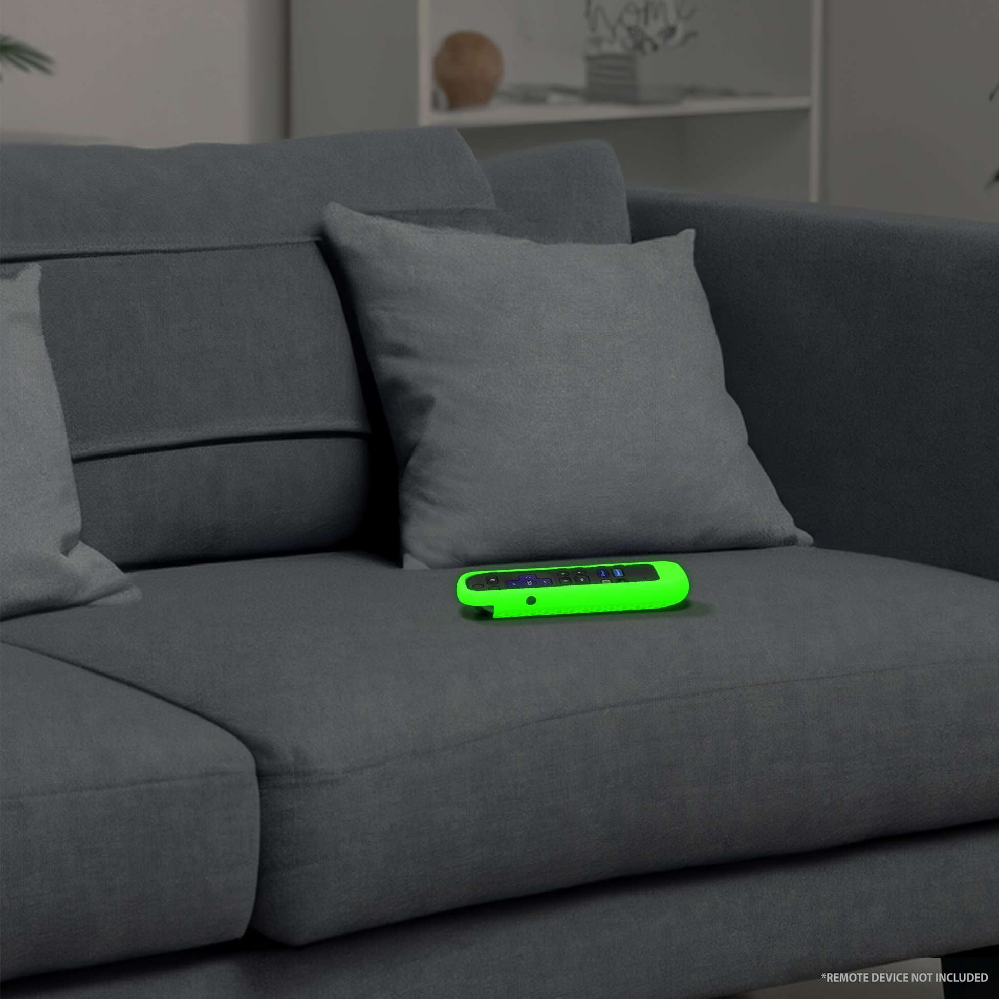 CoreAudio Roku Remote Silicone Sleeve Glow Green, 1 Piece