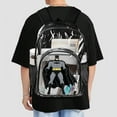 thumbnail image 6 of Batman Clear Backpack Heavy Duty Transparent Backpack See Through Book Bag for College School Travel Work Sports, 6 of 7