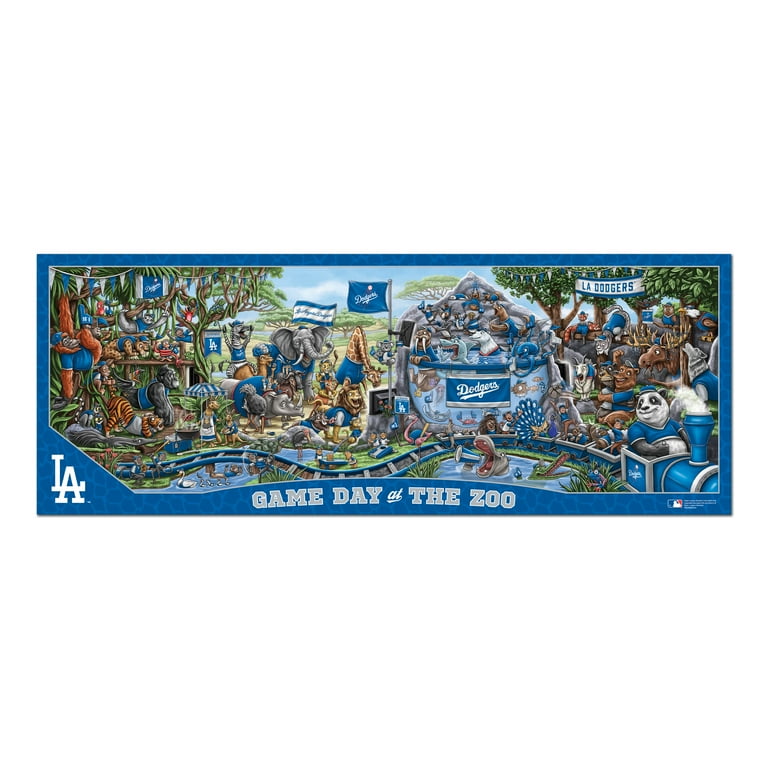 (税込) Game Dodgers Angeles Los MLB YouTheFan Day Puzzle Zoo the at ジグソーパズル