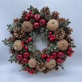 thumbnail image 4 of Christmas Wreath, Candle Ring, Decorations for Wedding Party, Living Room, Dining Table, Cupboard, Holiday Displays, 4 of 5