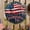 D, variant on American Heritage Wall Art 8 in Fourth of July Door Wreath Sign in Natural Wood for Independence Day Home Decor Memorial Day Round Porch Plaque Patriotic Hanging Ornament for Entrance 1pc