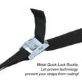 thumbnail image 5 of tooloflife Ratchet Belt Straps Moving Furniture Refrigerator Strapping Cargo 250 LBS Working Load Capacity Quick Lock Buckle, 5 of 8