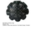 thumbnail image 7 of sunsanly Fishing Bait Trap 3/6/8 Holes Heavy Duty Fine Mesh Portable River Prawn Shrimp Crawfish Eel Loach Crab Catcher Trap Fish Cage, 7 of 7
