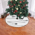 thumbnail image 2 of FMSHPON Arrows Xmas Christmas Tree Skirt Stand Mat for Holiday Party Decoration Indoor Outdoor 48 inches, 2 of 3