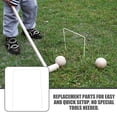 thumbnail image 3 of LEORX 5Pack Design Croquet Game Goal Wickets for Family Gatherings Picnics and Camping Trips 12.4x5.5x0.08in, 3 of 8
