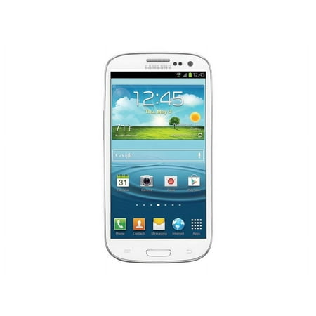 Samsung Galaxy S III - 4G smartphone - RAM 2 GB / Internal Memory 16 GB - microSD slot - OLED display - 4.8" - 1280 x 720 pixels - rear camera 8 MP - T-Mobile - white