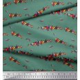 thumbnail image 3 of Soimoi Cotton Cambric Fabric Colorful Bird Printed Fabric 1 Yard 42 Inch Wide, 3 of 3