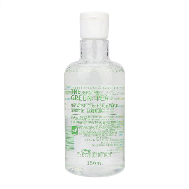 Removedor de maquillaje suave, herramienta para el cuidado de la piel líquida de limpieza profunda de poros faciales calmante, 150ml