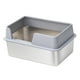 thumbnail image 4 of Caja de arena para gatitos, caja de arena abierta, caja de arena para gatos, caja de arena, caja de arena para tienda de mascotas Gris, 4 of 8