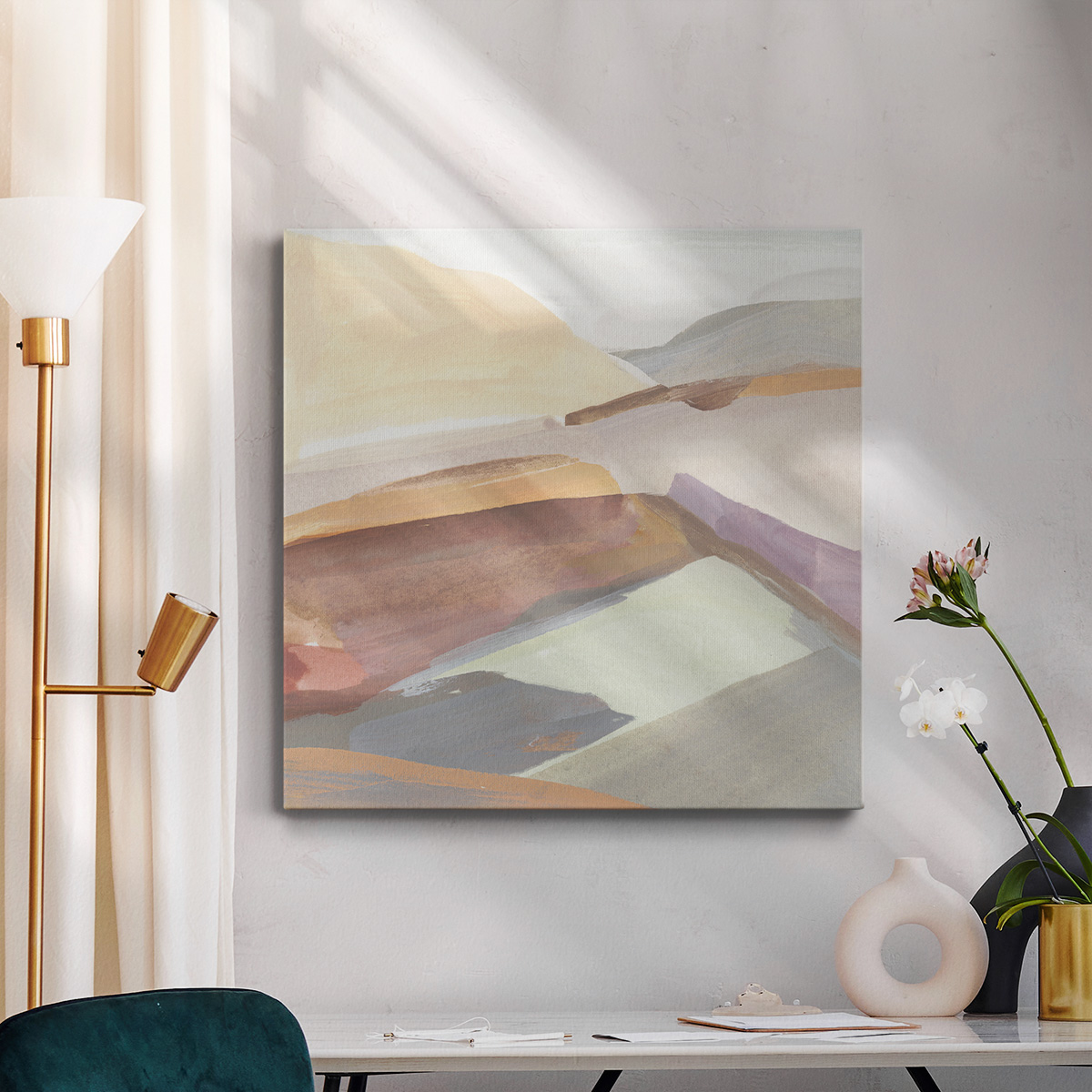 Wexford Home Canyon Rim I-Premium Gallery Wrapped Canvas, 10" x 10" - Ready to Hang