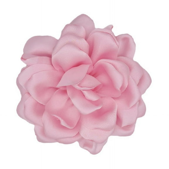 Zhuge 2pcs Dainty Satin Fabric Brooches for Women Rose Floral Brooch for Party Dance Wedding Banquet Fashion Brooch Pin for Women ,Pink