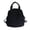 Black, variant on Small Boho Canvas Backpack for Women Vintage Style Outdoor Travel Bag Casual Daypack Grunge Aesthetic Hippie Y2K Backpack (Green,One Size)