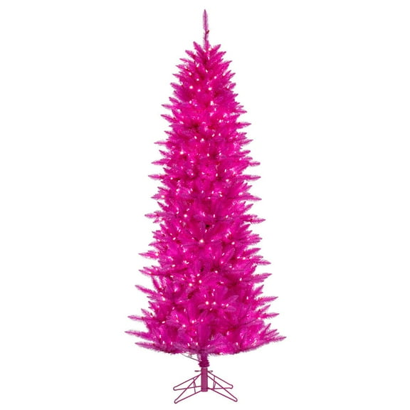 7.5 x 40" Hot Pink Tree 550Pink
