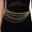 Gold, variant on Ladies Fashion Casual Punk Metal Belt Rhinestone Inlaid Chain Skirt Waist Chain Womens Woven Belt Automatic Belt Buckle Belts for Men Reversible Extra Wide Belt Men's Dark Belt Blank Leather Belt