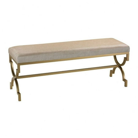 Gold Metallic Cross Decorative Bench Legs Made Of Fabric Metal In Canada Gold Metallic Cross Decorative Bench, Outdoor Bench Legs Canada