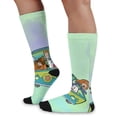 thumbnail image 6 of Scooby Doo Unisex Socks Stockings Fashion Cozy Soft Crew Socks Daily Warm Elastic Calf Stockings For Men And Women, 6 of 7