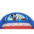 thumbnail image 3 of Disney Mickey Mouse Plastic Sleep and Play Toddler Bed by Delta Children, 3 of 11