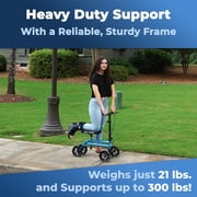 Economy KneeRover® Steerable Knee Scooter Black (MatteBlack)