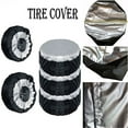 thumbnail image 2 of 210D Oxford Fabric Car Tire Cover Storage Bag Wheel Protection with handle, 2 of 4
