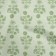 thumbnail image 1 of oneOone Cotton Poplin Light Green Fabric Watercolor Sewing Material Print Fabric By The Yard 42 Inch Wide, 1 of 4