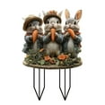 thumbnail image 1 of Piquet de Jardin Lapin de Pâques Jardin Piquet de Jardin de Pâques Décoration de Pâques Rétro Lapin de Pâques Oeuf de Pâques Logo de Jardin Décoration de Pâques Extérieure Lapin de Pâques Oeuf de Pâques Lo de Pâques, 1 of 3