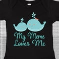 thumbnail image 4 of Inktastic My Meme Loves Me Whale Grandchild Boys or Girls Baby Bodysuit, 4 of 5