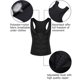 thumbnail image 1 of Hombres Fajas Adelgazante Body Shaper Camisa Comprimida Camiseta Sin Mangas Con Cremallera Ropa Interior Para Control De Barriga, 1 of 8