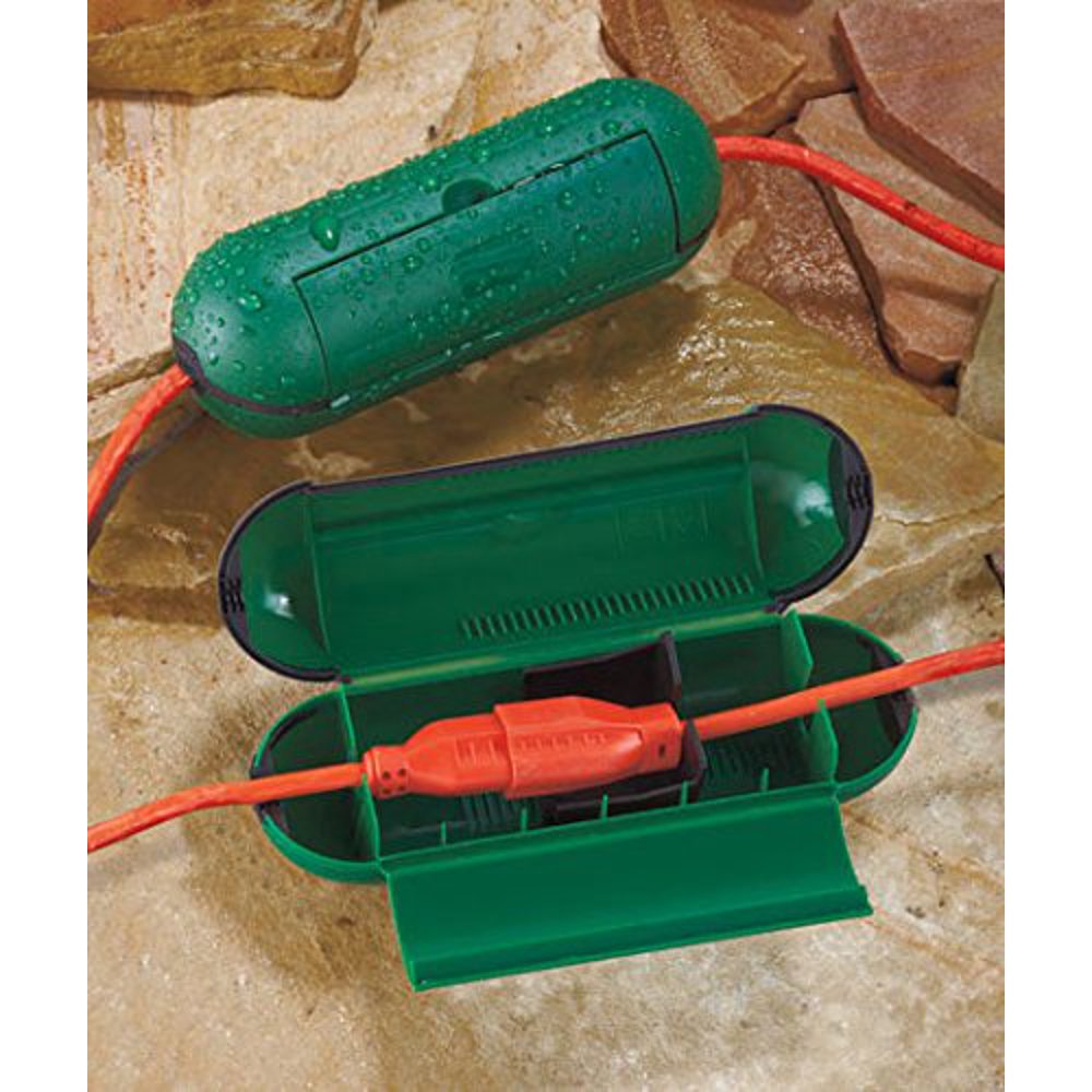 Extension Cord Safety Seal Green (2Pack)