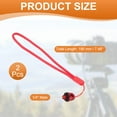 thumbnail image 2 of Uxcell Camera Wrist Strap Lanyards, Camera Hand Wristband Straps with Screw for Action Cameras 360 Selfie Stick Red 7.28 inch, 2 of 7