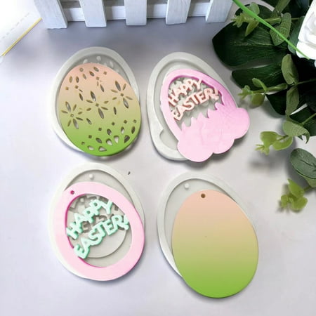 

Fjofpr Clearance Cake Mould Silicone Mold Easter Bunny Fondant Chocolate Cake Silicone Mold Epoxy Mold
