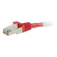 thumbnail image 3 of C2G Cat5e Molded Shielded (STP) Network Patch Cable - patch cable - 3 ft - red, 3 of 5