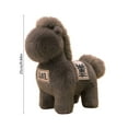 thumbnail image 3 of 2026 Year of the Horse Plush Toy - 10-Inch Collector's Edition Equine Doll with Embroidered Details, Chinese Zodiac Festival Gift & Home Decoration, 3 of 6