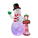 thumbnail image 2 of DD201 Regalo de Festival personalizado decoraciones de Papá Noel soplado esfera de aire modelo de conejo globo LED molde inflable de Navidad de Pascua, 2 of 4