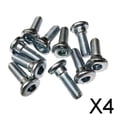 thumbnail image 1 of Colaxi Lot de 4 6 10 Pcs M8 x 20mm Vis de Montage de Disque de Frein de Moto Boulons 4 Pcs, 1 of 8