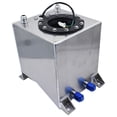 thumbnail image 6 of ALL-CARB 2.5 Gallon / 9.5L Fuel Cell Tank Polished Aluminum Racing Drift W/Level Sender, 6 of 7