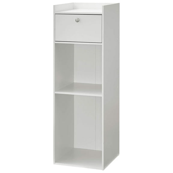 Yak About It Extra Tall Bookcase Table - White