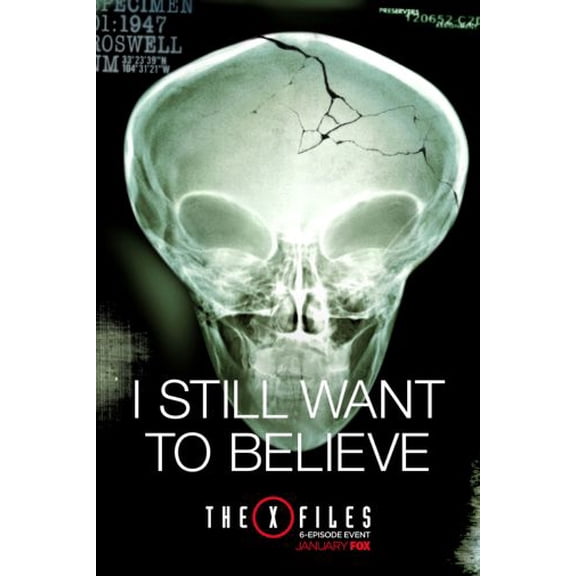 X-Files The Mini poster 11inx17in Entertainment decor 11x17 poster #458188