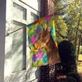 thumbnail image 2 of Carolines Treasures SS4813-FLAG-PARENT Doberman Easter Eggtravaganza Flag  multicolor, 2 of 2