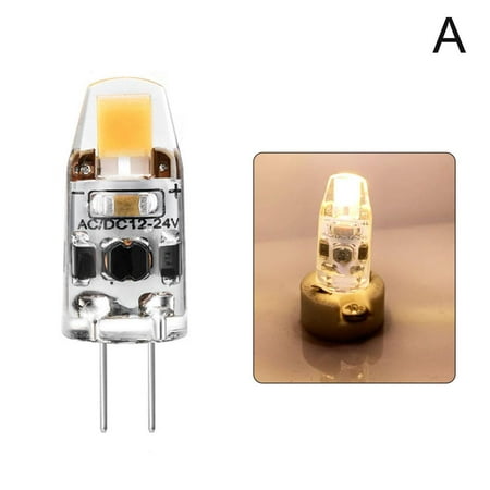 

G4 LED Warm White Lamps 2/3W Bulbs Dimmable COB Pen Socket 12V A0G2