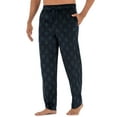 thumbnail image 2 of George Men's Fleece Plaid Sleep Pants, 2 of 5