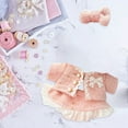 thumbnail image 4 of 17cm Doll Clothes Set Fashion Accessories for Collectors Cute Dress Outfit Hat Handbag Compatible with 67inch Dolls, 4 of 5