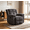 Dark Gray(Single Chair), variant on Manual Reclining Sofa Set,Corduroy Recliner Chair for Small Space/Rv, Wall Hugger Recliner for Living Room/Theater Seating/Office(Single Chair 1PC,Gray)