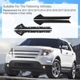 thumbnail image 4 of Set Outer & Inner Windshield Trim Moldings For 2011-2019 Ford Explorer US STOCK, 4 of 12