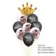 thumbnail image 3 of Globos de cumpleaños de 30, 40, 50 y 60 años, decoraciones para fiestas de cumpleaños número 30, globos dorados y negros para adultos, suministros para fiestas de cumpleaños, 3 of 5